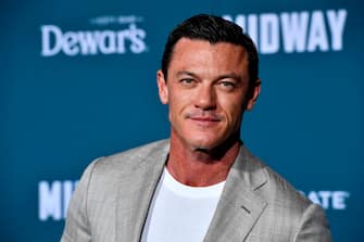 WESTWOOD, CALIFORNIA - NOVEMBER 05:Luke Evans attends the Premiere Of Lionsgate's "Midway" at Regency Village Theatre on November 05, 2019 in Westwood, California. (Photo by Frazer Harrison/Getty Images)