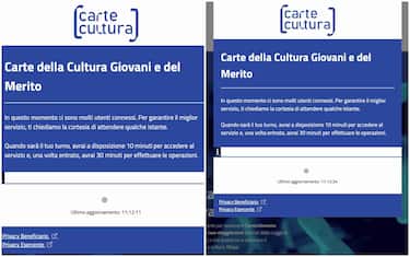 Forte traffico sul sito del ministero per le richieste