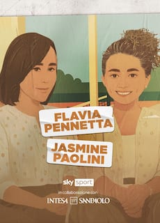 Pennetta incontra Paolini: lo speciale Sky