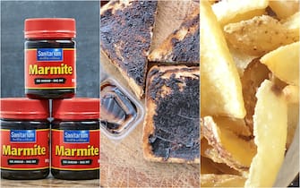 Marmite and Chip sandwich
