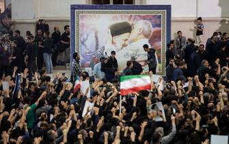 Cerimonia funebre a Teheran per il presidente Ebrahim Raisi