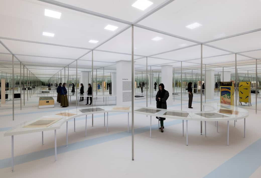 Andrea Branzi By Toyo Ito. Continuous Present, installation view. Foto Andrea Rossetti © Triennale Milano