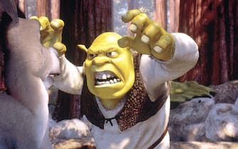 Una scena del film "Shrek", uscito nel 2001