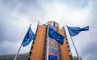 European Commission Building, Berlaymont, Schuman, Brussels, Belgium