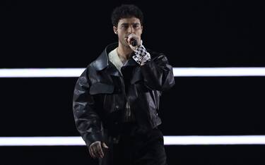 Mandatory Credit: Photo by Jessica Gow/TT/Shutterstock (14467938z)
Eric Saade performs his song "Popular" as the opening act during the first semi-final of the 68th edition of the Eurovision Song Contest (ESC) at Malmö Arena, in Malmö, Sweden, Tuesday, May 07, 2024.
Eurovision Song Contest 2024, Malmö, Sweden - 07 May 2024