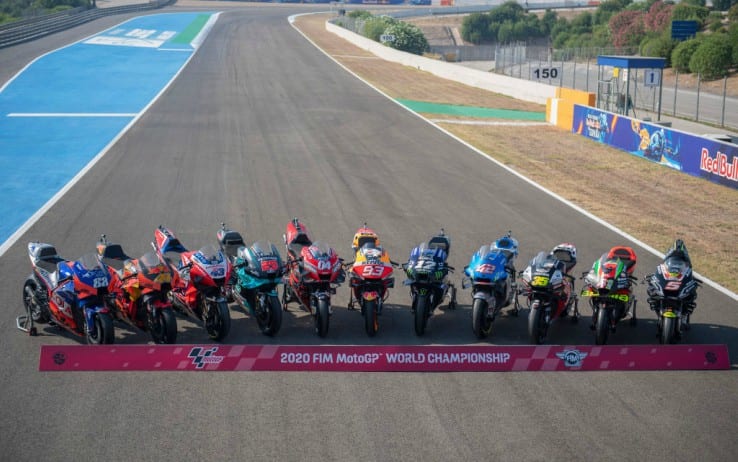 MotoGP 2020, tutte le moto al via