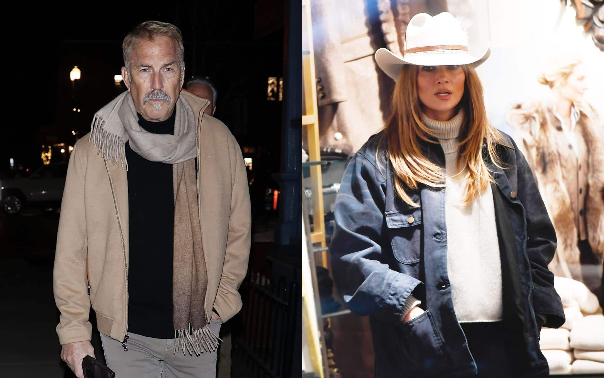 Jennifer Lopez e Kevin Costner, l'uscita ad Aspen dopo i rispettivi divorzi  | Sky TG24