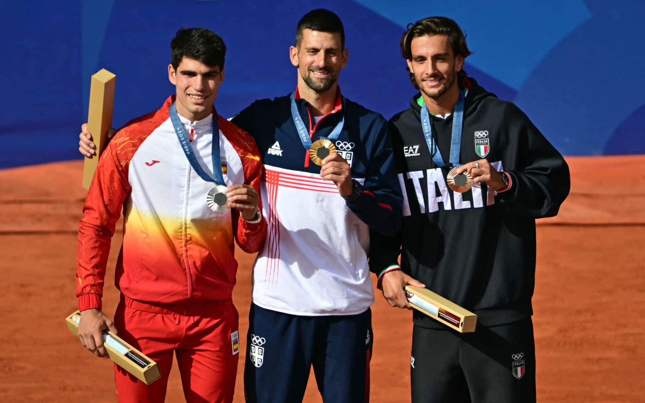 Sul Philippe Chatrier Djokovic, Alcaraz e il nostro Musetti, bronzo olimpico. 