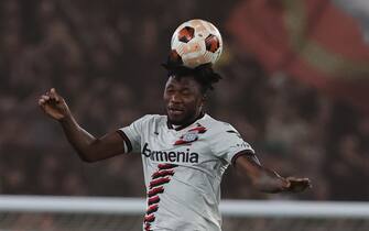 Football Europa League match - AS Roma vs Bayer 04 Leverkusen
