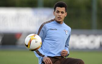 Allenamento Lazio prima della partita di Europa League Lazio vs Dnipro