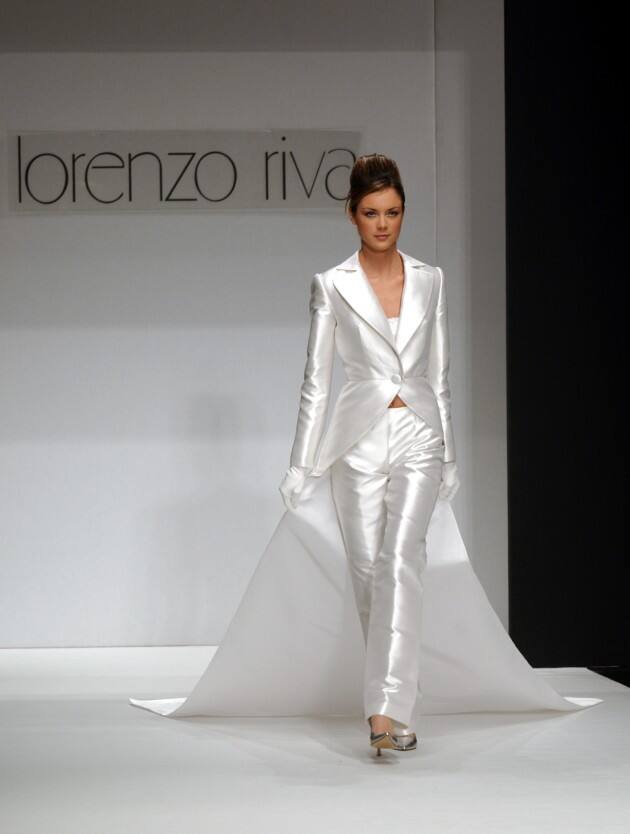 Lorenzo Riva le sue creazioni fra vestiti di alta moda e abiti da
