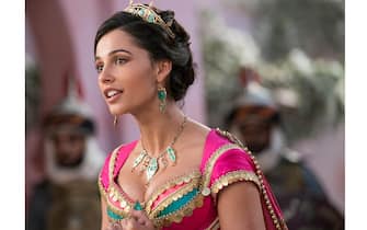 Naomi Scott is Jasmine in Disney’s live-action ALADDIN.