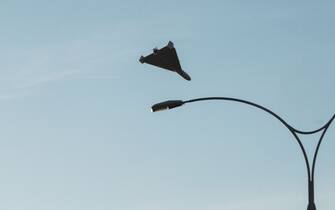 Un drone sorvola Kiev