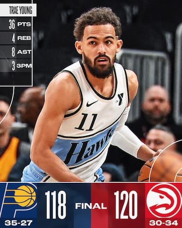 ATLANTA HAWKS-INDIANA PACERS 120-118