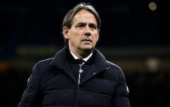 FC Internazionale v Genoa CFC - Serie A Simone Inzaghi, head coach of FC Internazionale, looks on prior to the Serie A football match between FC Internazionale and Genoa CFC. Milan Italy Copyright: xNicolòxCampox