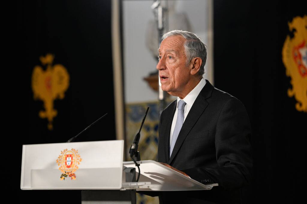 L'annuncio in tv da parte del presidente della Repubblica portoghese Marcelo Rebelo de Sousa