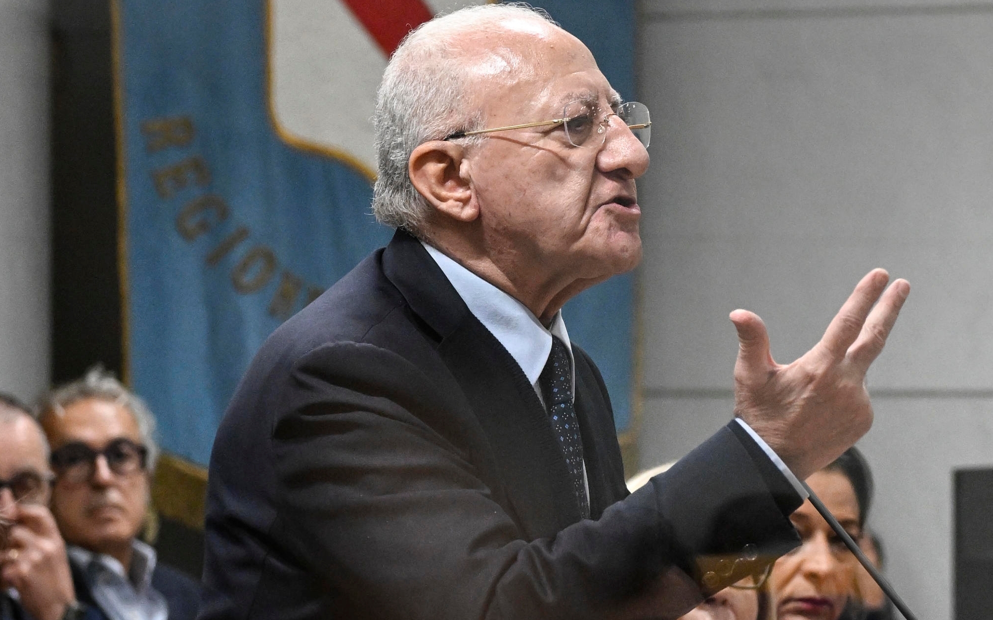 De Luca su terzo mandato ed elezioni in Campania 'Governo ha paura