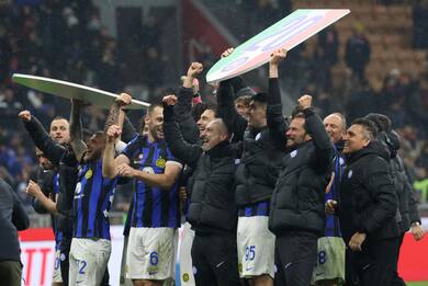 Scudetto Inter, le reazioni social dei giocatori e dei tifosi vip