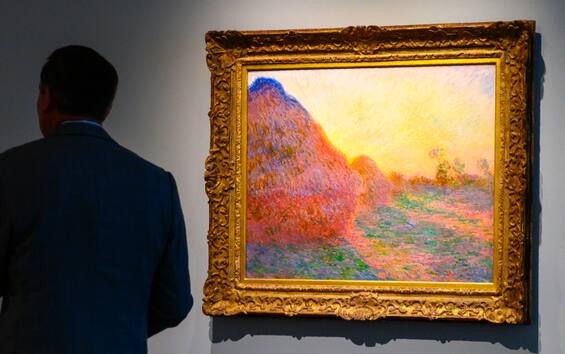 Monet, asta record da Sotheby’s: quadro serie “Covoni” battuto a 110 ...