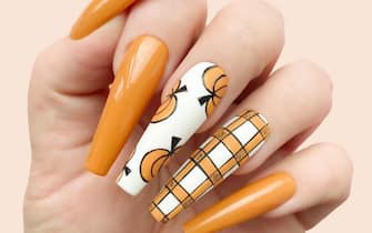 manicure autunnale