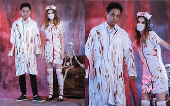 Costume di coppia a tema medico