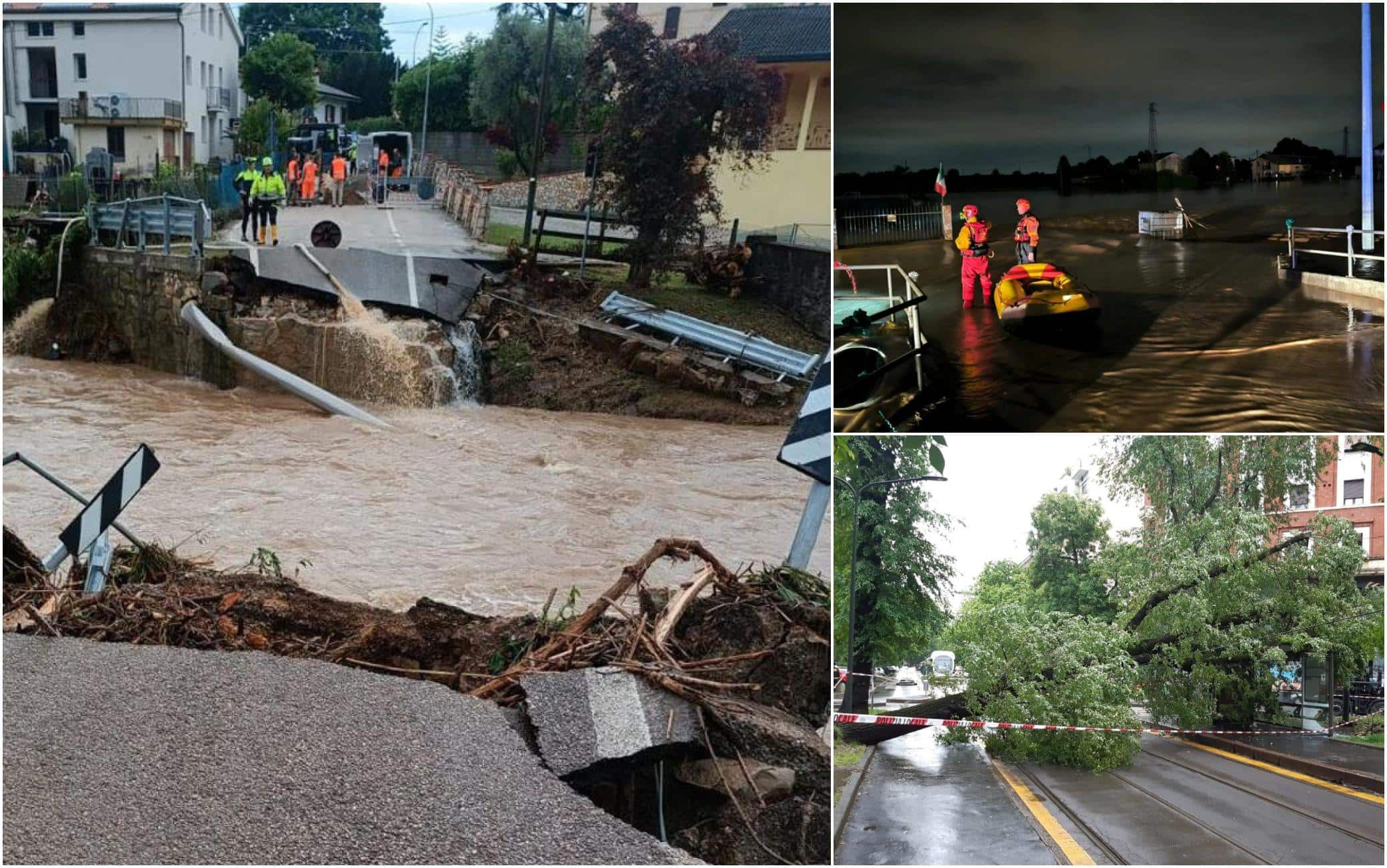 Maltempo Allerta Rossa In Veneto E Arancione In Lombardia E Fvg | Un ...