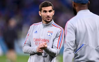 08 Houssem AOUAR (ol) during the Ligue 1 Uber Eats match between Lyon and Monaco May 19, 2023 at Groupama Stadium in Lyon, France. (Photo by Philippe Lecoeur/FEP/Icon Sport/Sipa USA)
