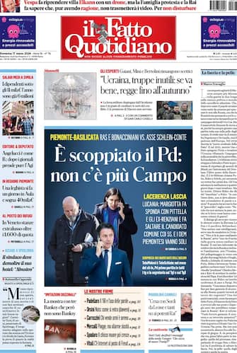 Rassegna stampa 17 marzo