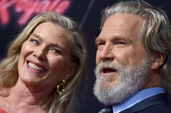 HOLLYWOOD, CA - SEPTEMBER 22: Jeff Bridges and wife Susan Geston attend the premiere of 20th Century FOX's 'Bad Times at the El Royale' at TCL Chinese Theatre on September 22, 2018 in Hollywood, California. (Photo by Axelle/Bauer-Griffin/FilmMagic)