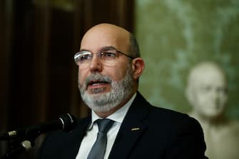 Roma, conferenza stampa di Vito Crimi