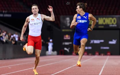 Duplantis vince anche nei 100 mt: battuto Warholm