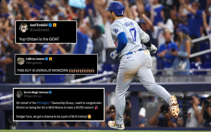 La serata magica di Ohtani incanta Embiid e LeBron