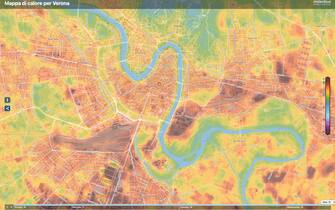 mappa calore verona