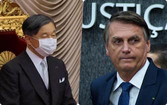 L'imperatore giapponese il presidente brasiliano