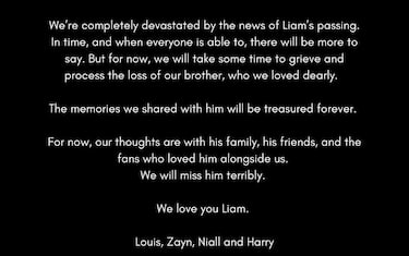 One Direction: "La perdita di nostro fratello"