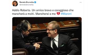 roberto maroni morto cordoglio