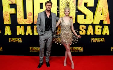 SYDNEY, AUSTRALIA - MAY 02: Chris Hemsworth and Anya Taylor-Joy attend the Australian premiere of "Furiosa: A Mad Max Saga" on May 02, 2024 in Sydney, Australia. (Photo by Brendon Thorne/Getty Images)