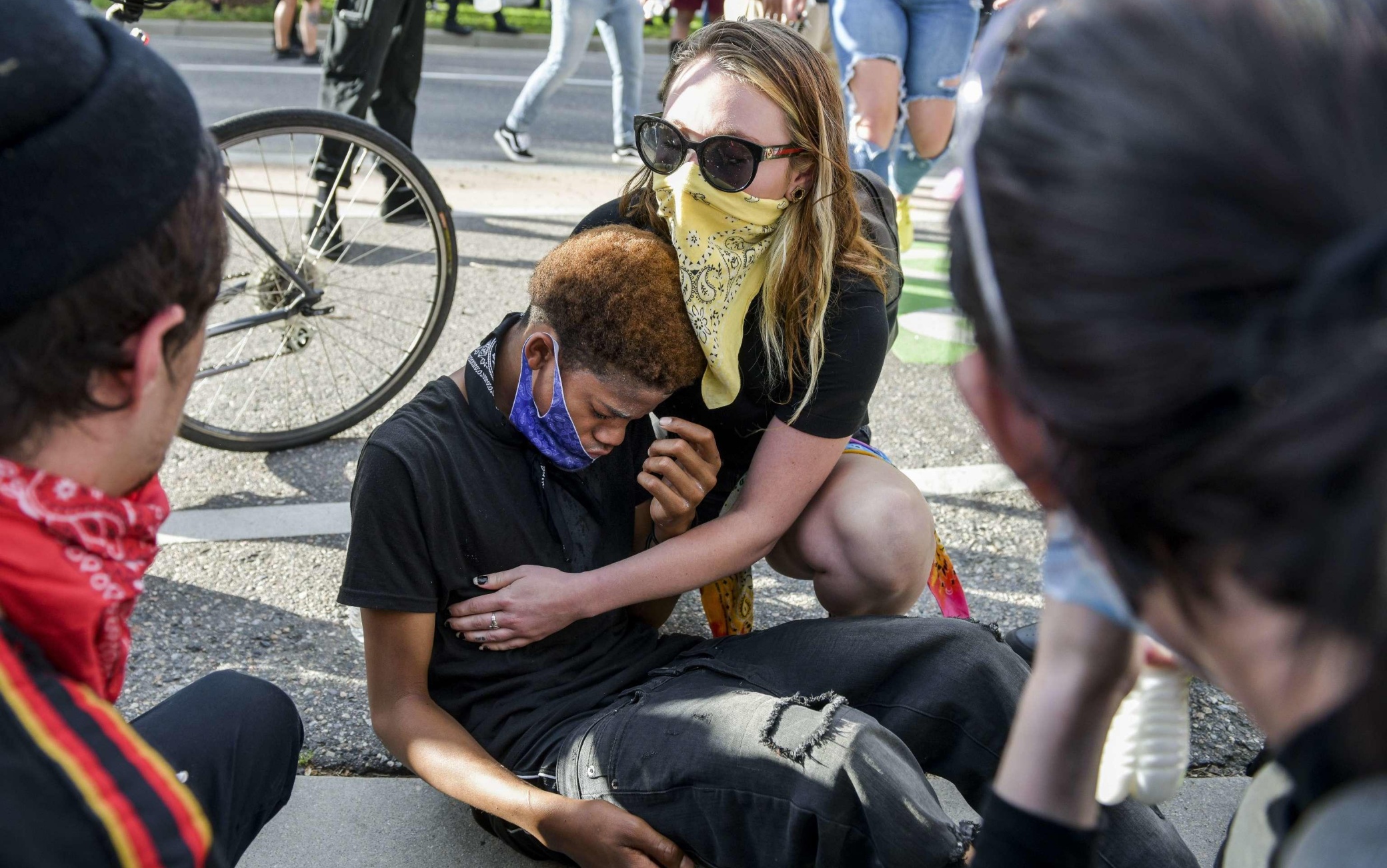 US-PROTESTS-CONTINUE-AT-CAPITOL-IN-DENVER-IN-AFTERMATH-TO-DEATH-