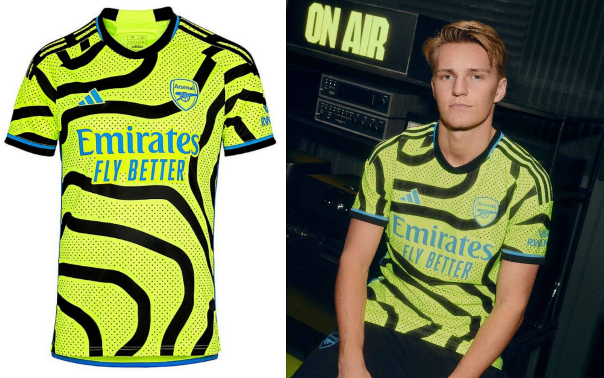 Seconda clearance maglia arsenal