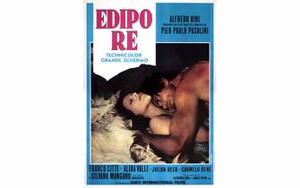La locandina di Edipo re