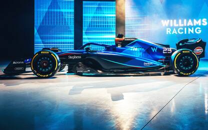 Nuova Williams FW45, le FOTO della livrea