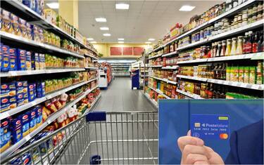 supermercato e carta acquisti alimentari