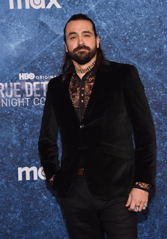 Canadian actor Joel Montgrand attends the Los Angeles premiere of the HBO series "True Detective: Night Country" at the Paramount Theater in Los Angeles on January 9, 2024. (Photo by Chris DELMAS / AFP) (Photo by CHRIS DELMAS/AFP via Getty Images)