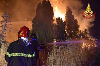 Incendi Petralia Soprana Sicilia