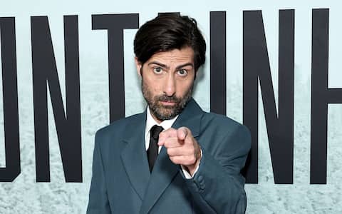 NEW YORK, NEW YORK - MAY 22: Jason Schwartzman attends HBO's "Mountainhead" World Premiere  at Museum of Modern Art on May 22, 2025 in New York City. (Photo by Jamie McCarthy/Getty Images)