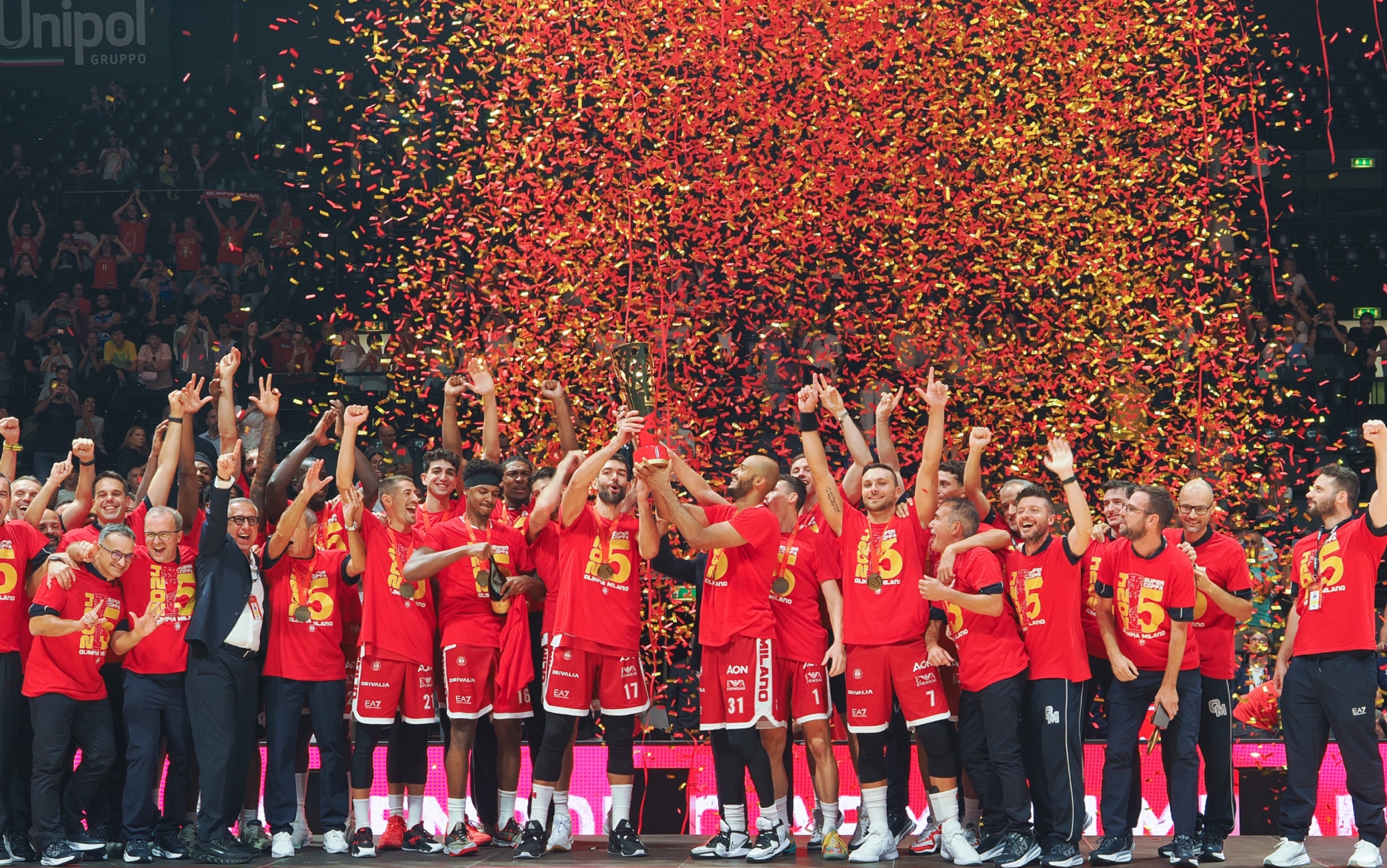 Eurolega, il roster dell'Olimpia Milano