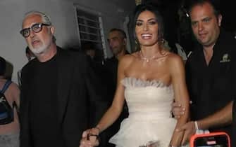 Elisabetta Gregoraci e Flavio Briatore
