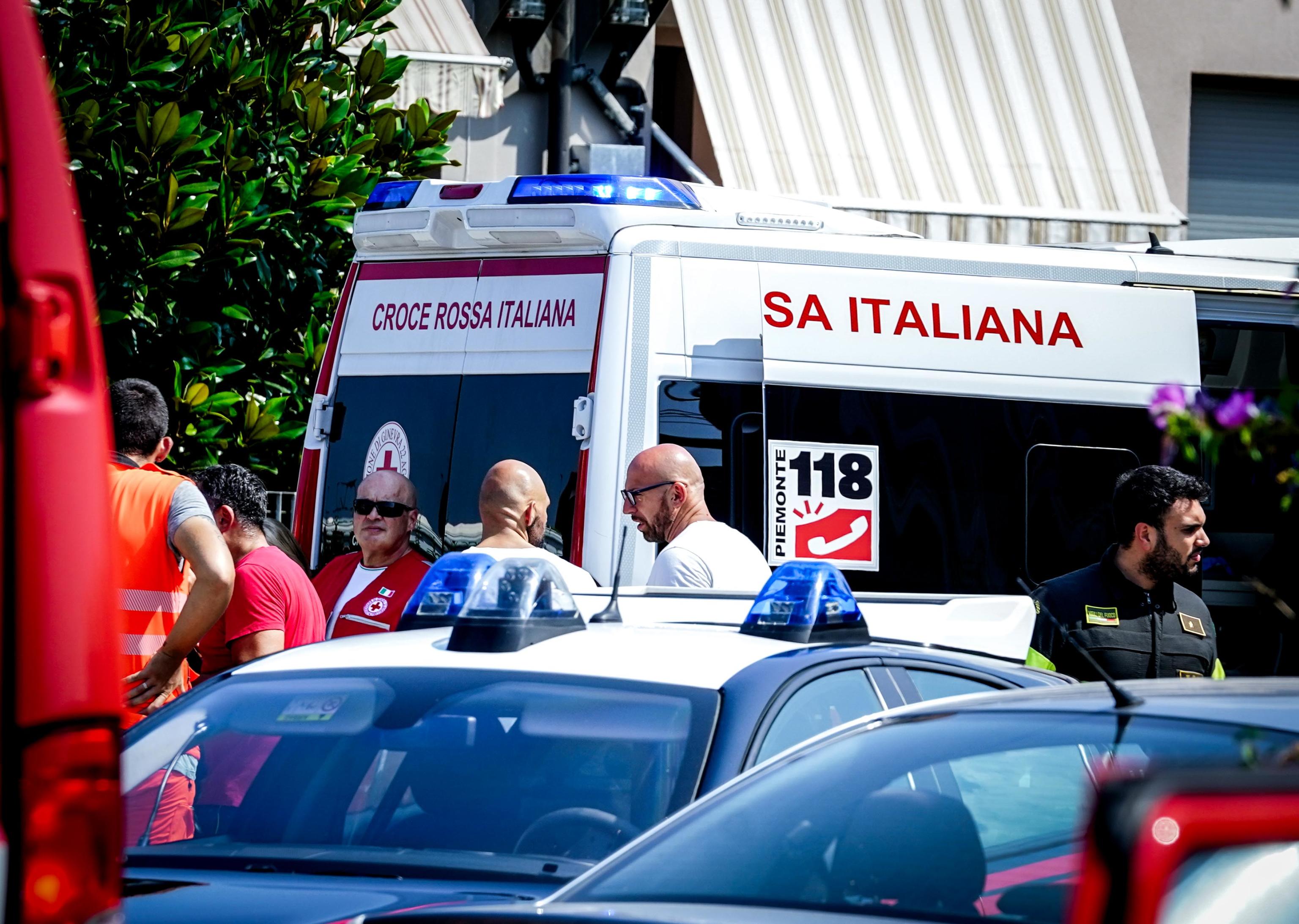 Esplosione in alloggio con lavori, crolla parte ponteggio a Settimo Torinese. Torino