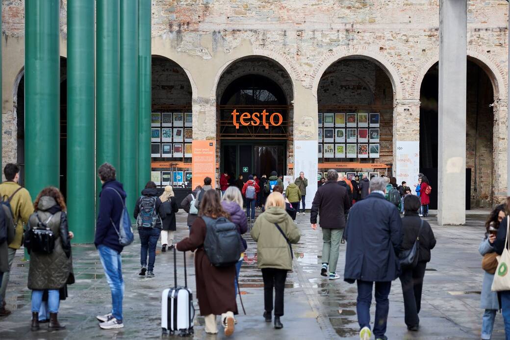 TESTO [Come si diventa un libro], edizione 2025. Courtesy Pitti Immagine