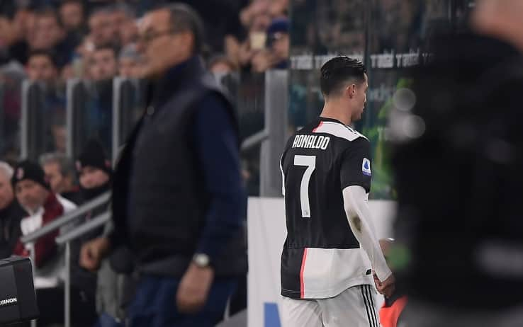 Ronaldo sostituito da Dybala